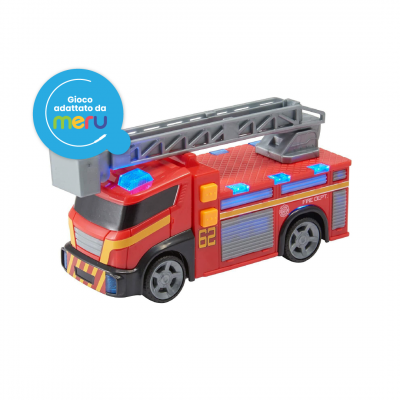 Auxilia ausili e sussidi per la comunicazione e apprendimento - Camion dei pompieri  giocattolo con luci e suoni