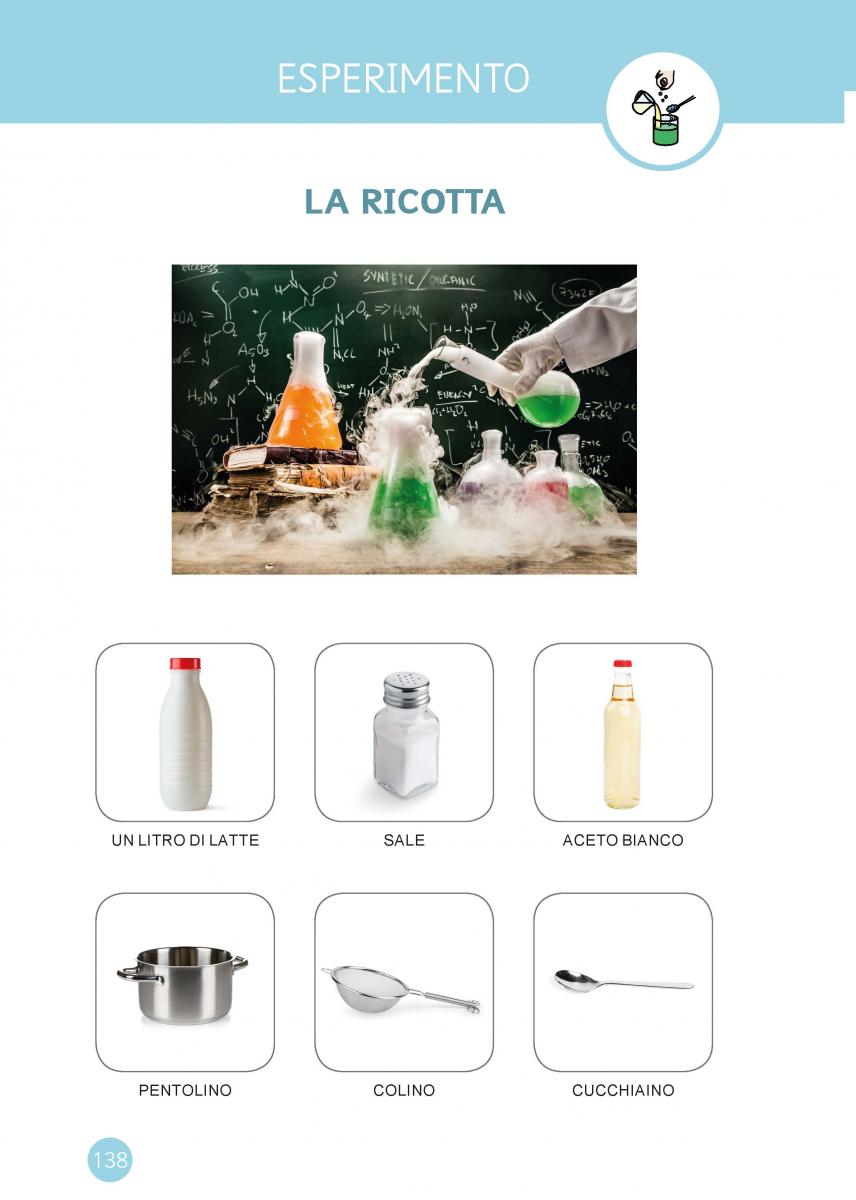 Pagina esperimento ricotta
