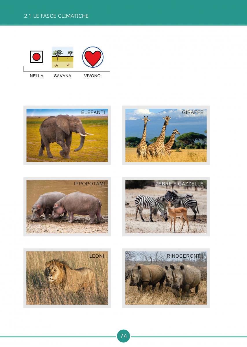 Pagina sulle fasce climatiche