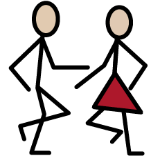 simbolo danza moderna 